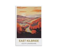 Metal Sign Tin Sign East Kilbride South Lanarkshire Vintage Metal Sign Home Wall Room Decoration 20x30cm