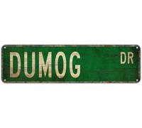 Metal Sign Tin Signs DUMOG, Vintage Decor Metal Tin Sign, Gift for Dumog (Filipino Wrestling) Fan, Outdoor Living, Rustic Decor, Bar, Man Cave, Martial Art-Themed Art, 4x16 inch