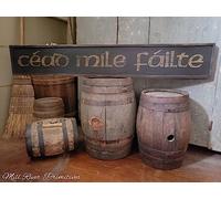 metal Signs Early looking Long CEAD MILE FAILTE metalen Sign Irish Greeting Rustic metalen Signs With Sayings 4x16 Inch