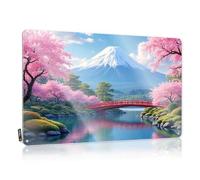 Metal Signs For Home Decor Cherry Blossoms And Mount Fuji Reflections Tin Sign Funny Home Sign Funny Garage Tin Sign(20X30CM)