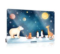 Metal Signs Funny Animals Gazing At The Stars And Planets Tin Sign Home Bar Decor Bar Sign For Home Decor(20X30CM)