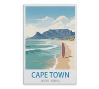 Metal Signs Tin Metal Sign Hanging Wall Plaque Kitchen Shed Garage. Cape Town South Africa15 x 40 cm( 6 x 16 inch)A627