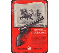 Metal Signs Tin Sturm Ruger & Company .357 Magnum Blackhawk Reproduction 8 x 12 Novelty Wall Decor Tin Sign