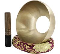 Metal Singing Bowl ,Hollow song pot large diameter design pure copper material ,Tibetan Meditation Set for Yoga, Chakras, Unique Gift
