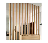 Metal Slat Wall Divider FloortoCeiling Aluminum Partition for Studio Apartment Room Divider for Doorway or Office 8 Sticks 150cm/59in - Modern & Stylish Solution