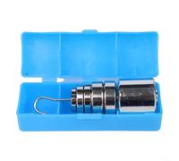 Metal Slotted Mass Set 360g Chrome Plated