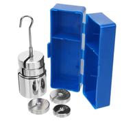 Metal Slotted Weights Set 10g 20g 50g 200g Steel for Physics Experiments