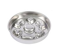 Metal Slow Feeding Dog Bowl | Dog Food Bowl - Stainless Steel Slow Feeding Bowl for Dogs or Cats, Slows Down Pet Consumption