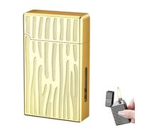 Metal smart voice-activated kerosene lighter with four ignition modes and visible oil tank, suitable for barbecue, candles, outdoor use, and men's gifts(D)