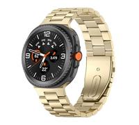 Metal Smartwatch Bracelet for Samsung Galaxy Watch 9/8/8 Classic | Three link design, quick release, adjustable, breathable, watch strap