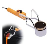 Metal Smelting Crucible Electric Tin Melting Pot - Handheld Lead Melting Pot for Fishing Weight Molds & Metal Pendant - Rinsing Stove