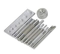 Metal Snap Button Fastener, Snap Fastener Rivet Setter Metal Handle Snap Fastener Rivet Setter Leather Punch Snap Kit DIY Installation Tool