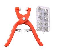 Metal Snap On With Clamping Pliers | Snap On Mounting Kit For Sewing | Easy And Quick Refill Installation Tools For Edre Cases