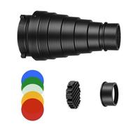 Metal Snoot Set Light Modifier Advanced Flashing Accessory For Studio And Outdoor Photography Snoot Control