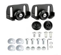 Metal Snow Blower Skid Shoes 3 Inch Bolt Centers for durable | Made of robust metal, cold resistant, 3 inch bolt centers, long for service life, black finish