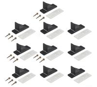 Metal Snow Guards, Mini Roof Guard, Forestall Sudden Snow-Slides, Prevent Ice From Sliding Off The Roof(Black)