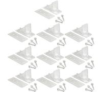 Metal Snow Guards, Mini Roof Guard, Forestall Sudden Snow-Slides, Prevent Ice From Sliding Off The Roof(White)