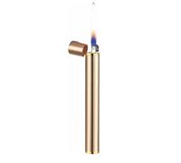 Metal Soft Flame Lighter, Compact and Refillable with Adjustable Flame, Ideal for Barbecue, Candles, Outdoor Use, for Men and Women