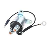 Metal Solenoid 2 Wire Plugs Versatile Starter Fast Engine Starts Simple Installation For GX160 390 Starter Motor Solenoid