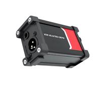 Metal Sound Ground Loopping Isolators Featuring Detachable Earth Switches for Stage Equipment Connectivities Professional Sound Hum Eliminators Box