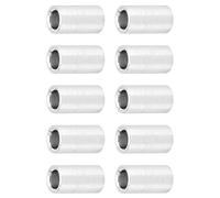 Spacers for Screws Metal Spacers For Sign,Aluminum Spacer Round Unthreaded Metal Spacers 6mm for Connect Loose Parts of The Workpiece for Reduce Hole Size(Length 12mm)