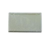 Metal Speaker Cover Grill - Rear Deck Package Tray 6 x 9 Inch Speaker Grill Grille Cover Compatible With 1964-1977 GM A body, Chevelle,GTO, 442, GS, 1967-1969 F-Body Camaro, Firebird