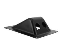 Metal Speaker Junction Box Square Base Black Iron Part