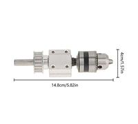 Metal Spindle Assembly, High Chuck 1.5-10mm, for Drill Press, Table Grinder