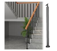 Metal Spindles for Deck Railing, 270° Adjustable Iron Stair Balusters for Home Hallways and Lofts, Porch Railing Kit, 43.3 inches Long