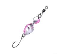 Metal Spinner Lure 2.5g with Rotating Wing | Razor-sharp barbed hook, secure fish lock, prevents for escape during fights, for durable steel, reliable catch