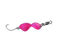 Metal Spinner Lure 2.5g with Rotating Wing | Razor-sharp barbed hook, secure fish lock, prevents for escape during fights, for durable steel, reliable catch