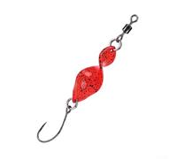 Metal Spinner Lure 2.5g with Rotating Wing | Razor-sharp barbed hook, secure fish lock, prevents for escape during fights, for durable steel, reliable catch