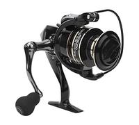 Metal Spinning Fishing Reel Long Range Throwing Bait Casting Wheel All Metal Gear Lightweight Smooth Line Out Durable for Saltwater Freshwater Fishing AC2000 AC3000 AC4000 AC5000 (AC6000)