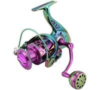 Metal Spinning Reel 9 + 1BB, Left Right Switchable, High Speed, Anticorrosion Fishing Wheel - Durable Build, Smooth Bearings, Ideal for Freshwater and Saltwater Angling (FORCE MASTER5000)