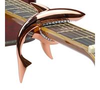 Metal Spring Capo - Cool Ukulele Capo with Good Hand Feel for Guitar, Lightweight Instrument, Electric Acoustic Classical Ukulele, Shark-shaped Guitars for Acoustic, Folk and Electric Gita