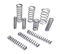 Metal Springs 100pcs Return Springs Mini Spring 10mm/15mm/20mm/25mm/30mm Long, Stainless Steel Mini Spring for DIY Project Pen 3D Printer, 4mm 5mm 6mm OD Compression Spring Metal Springs ( Color : 100