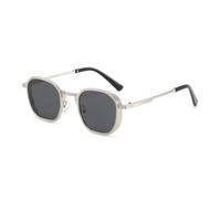 Metal Square-Frame Sunglasses: Unique and Minimalist Men’s Sunglasses