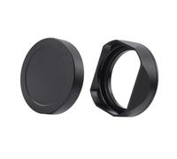 Metal Square Lens Hood (with Cover), Suitable for Hasselblad XCD 28mm f/4.0 P 38mm f/2.5 55mm f/2.5 V Camera Accessories (Black)