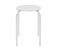 Metal Stacking Stool Matt Stackable Round Bar School Cafe Stool Set