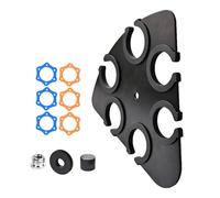 Metal Stage Multi Mic Holder Microphone Stand Tray With Scratch Protections For Stage Performances Easy Access Design MultiFunctional Mic Holder