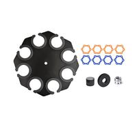 Metal Stage Multi Mic Holder Microphone Stand Tray With Scratch Protections For Stage Performances Easy Access Design