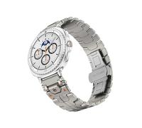 Metal Stainless Steel Band Fit For Samsung Galaxy Watch 8 Classic 46mm 40mm 44mm Wristband(Titanium Style 1,For Galaxy Watch 8 40mm)