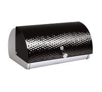 Metal Stainless Steel Kitchen Loaf Bread Bin Container & 3pcs Canister Tin Set