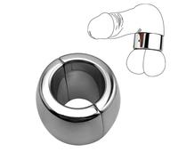 Metal Stainless Steel Men's Training Ring, 35mm Workout Pendant Ring 1 PCS-A389UK (Magnet Model, 40mm)