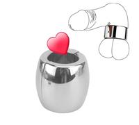 Metal Stainless Steel Men's Training Ring, 35mm Workout Pendant Ring 1 PCS-A389UK (Magnet Model, 60mm)