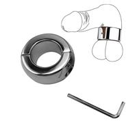Metal Stainless Steel Men's Training Ring, 35mm Workout Pendant Ring 1 PCS-A389UK (Screw Model, 30mm)