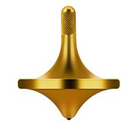 Metal Stainless Steel Spinning Top, LOQATIDIS Well Made EDC Decompression Toy, Perfectly Balanced, Spin Smooth, Helps Relieve Stress and Anxiety (Bronze L)