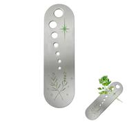 Metal Stainless Steel Vegetable Leaf Separator, Pottery Herb Stripper Tool Supplies, Fun Kitchen Gadgets, Exquisite Herb Stripper Bowl Gifts for The Kitchen Suitable for Home Use & Chefs