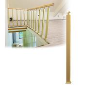Metal Stair Baluster Post 270° for Indoor/Outdoor Use Durable Concrete & Wood Dec 1.5m Height Versatile Handrails for Stairs & Decks