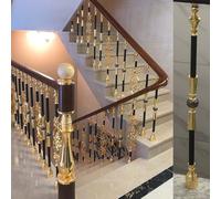 Metal Stair Balusters with Adjustable Armrest Brackets for Indoor Safety Railing